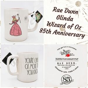 Rae Dunn, NWT, Glinda Wizard of Oz, 85th Anniversary Mug, Artisan Collection